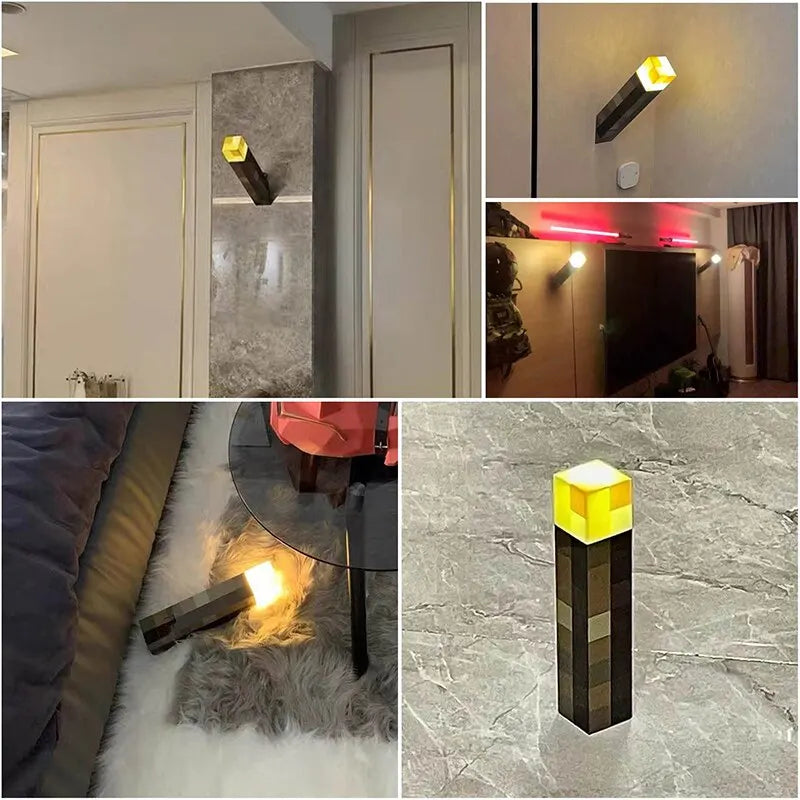 Minecraft Wand/Tischbeleuchtung