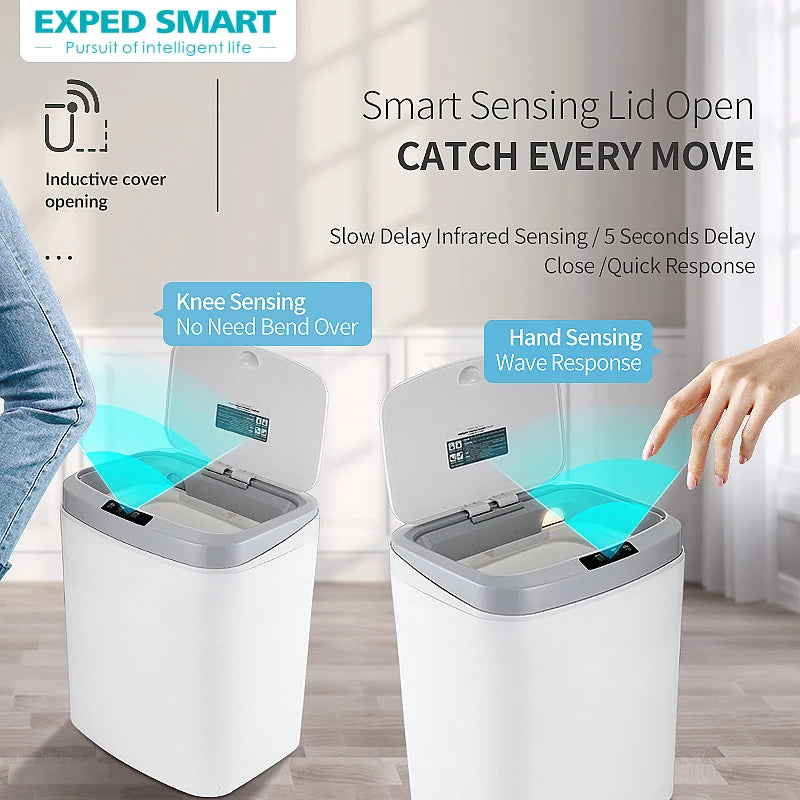 Smart Mülleimer Touch Sensor