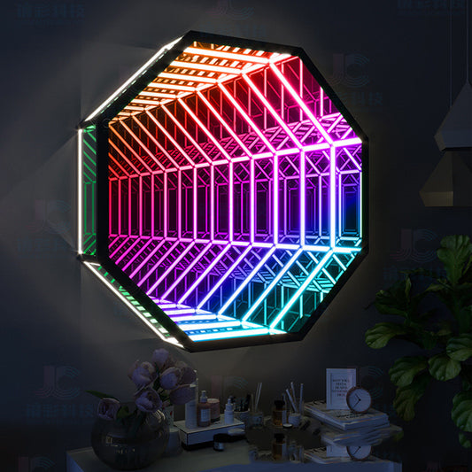 Endlose Wandlampe Infinity