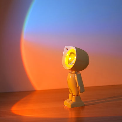 Rainbow Light in Astronauten Design - Passend als Nachtlicht oder Leselampe