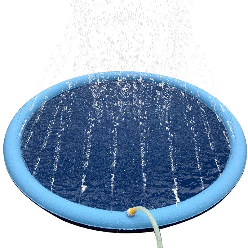 Sprinkler-Spielplatz für Haustiere - Kühlmatte
