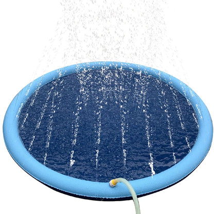 Sprinkler-Spielplatz für Haustiere - Kühlmatte