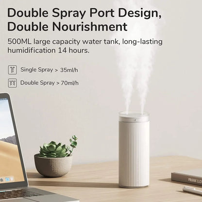 JISULIFE Small Luftbefeuchter 500ml