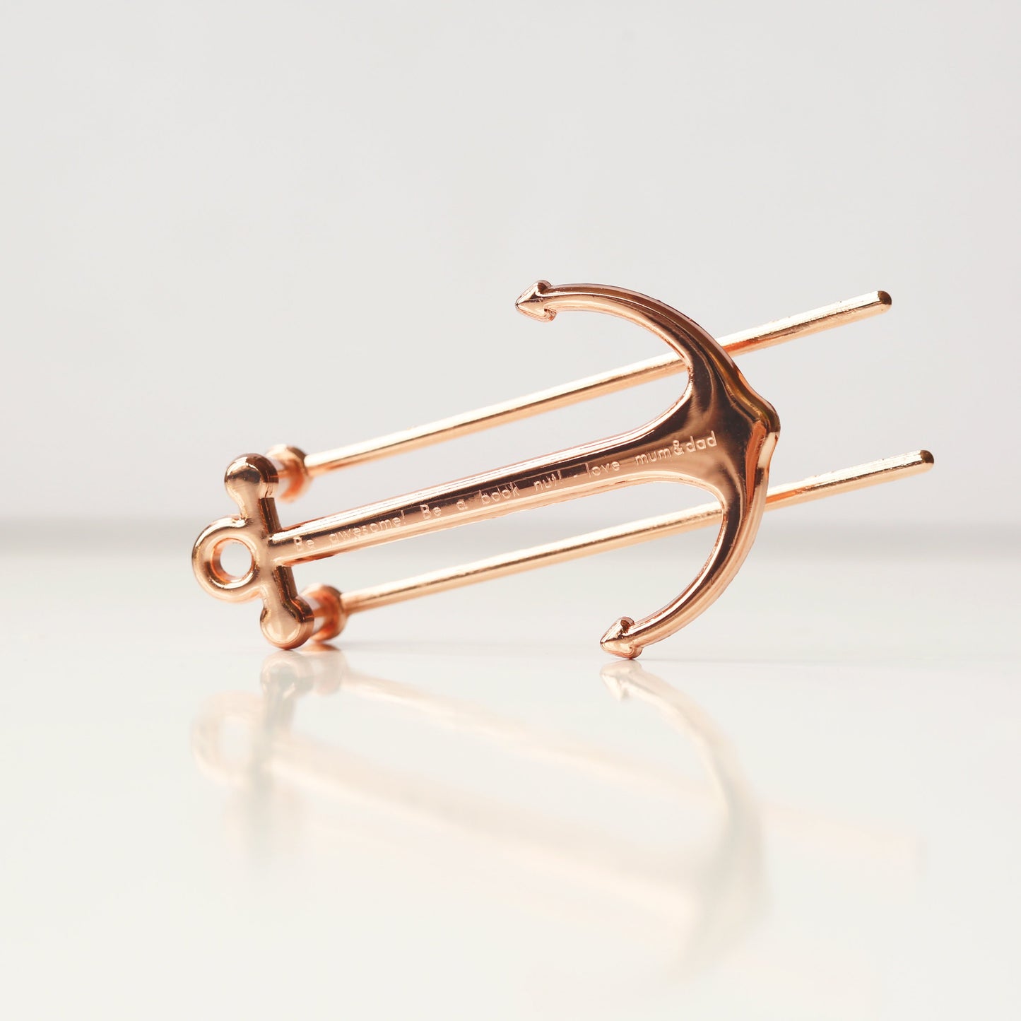 Personalisierter Buchanker - Gold & Rose Gold